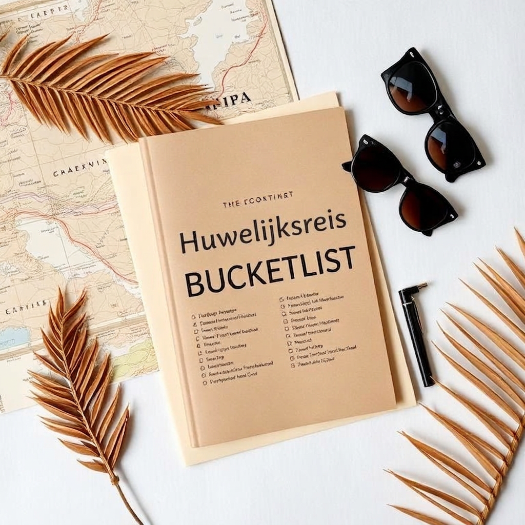 Bonus werkboek: Huwelijksreis Bucketlist